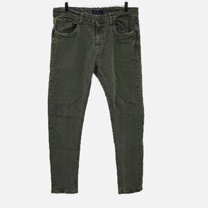 Zara Skinny Jeans in Green- Size 34